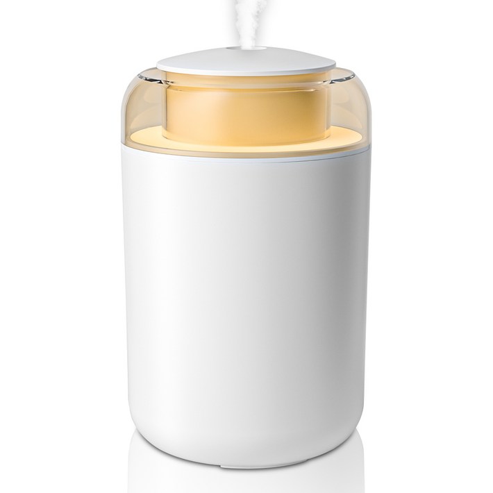 PERFFIER 퍼피어 무선  미니 가습기 무소음 무드등 가정용 사무실 탁상용1200ml