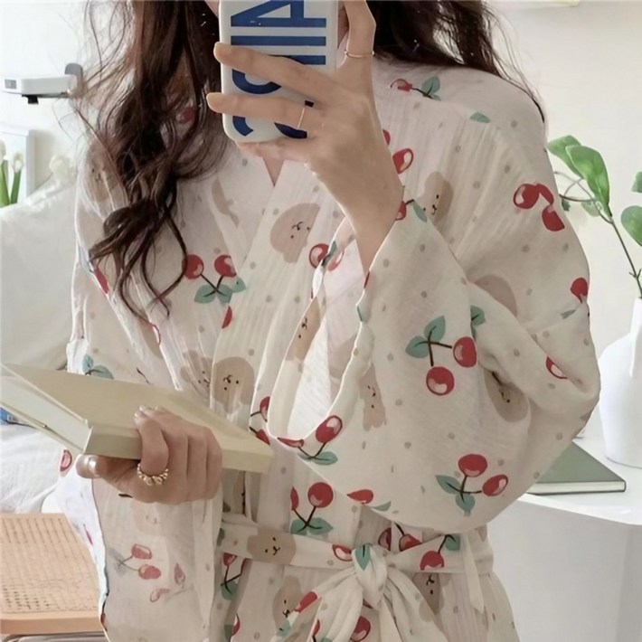 원이네 여리여리한 샤워가운 XL