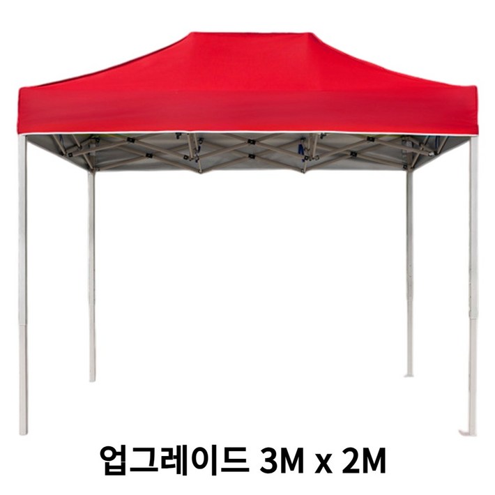 스톰가드 튼튼한 캐노피 천막 PU 자외선 차단, 레드 스톰가드 튼튼한 캐노피 천막 PU 자외선 차단, 레드