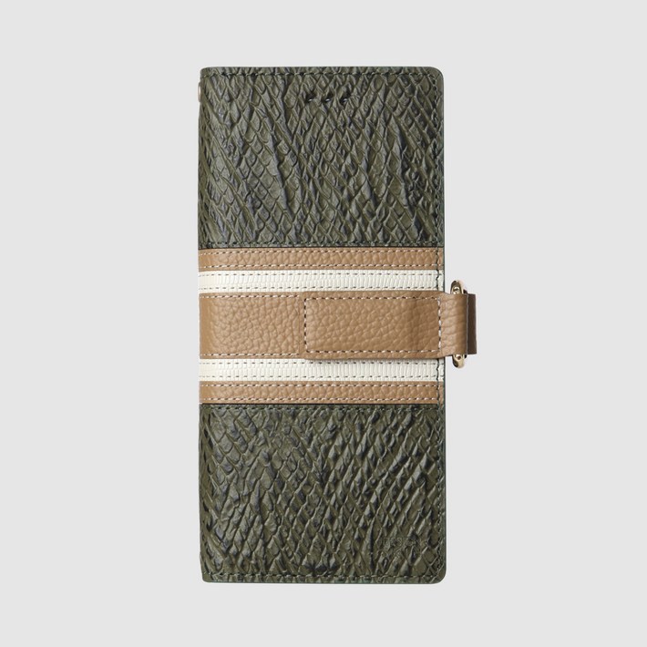 디자인스킨 갤럭시 Z폴드 믹스레더 베이직 스냅 지갑 케이스