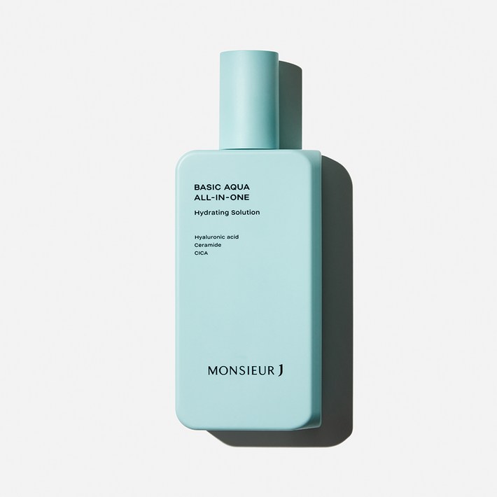 공식 판매처 베이직 아쿠아 올인원 단품 수분진정 남자 화장품, 200ml, 1개