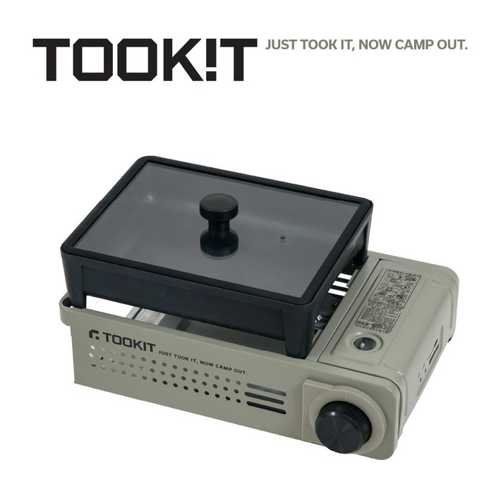 투킷 포켓 올인원 스토브 TKSCG02PKG1 구이바다미니 휴대용가스버너 캠핑버너, 1개, 단일색상