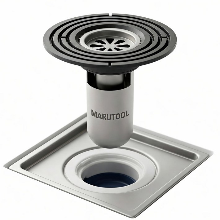 마루툴 냄새차단 화장실 하수구 트랩