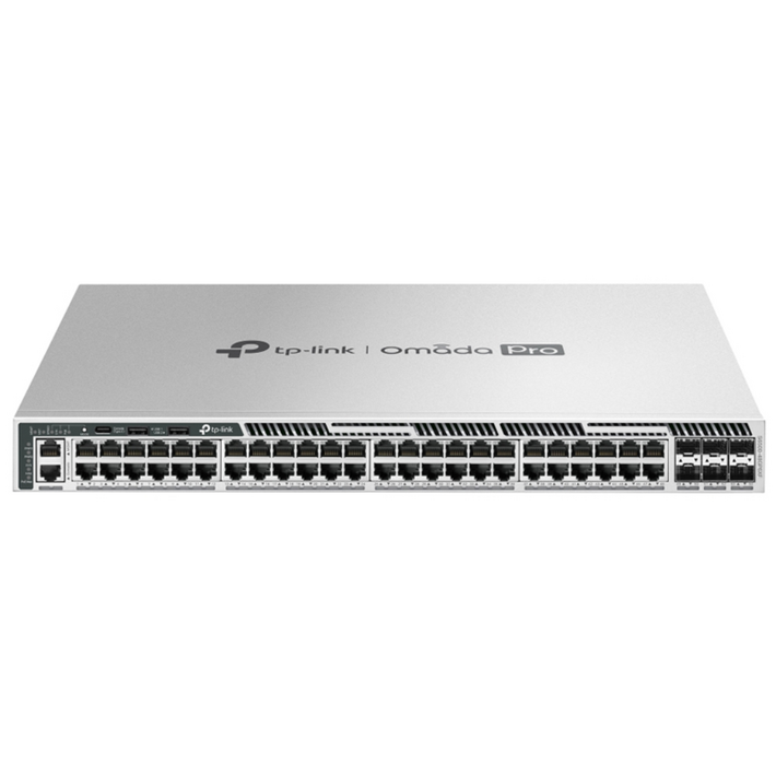 TPLINK Omada Pro S650048GP6XF 48포트 L3 관리형 PoE 스위치 6SFP, 1개, S650048GP6XF