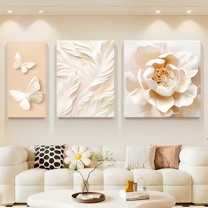 아르테리에 유화 그림액자 거실 인테리어 그림 3종 세트