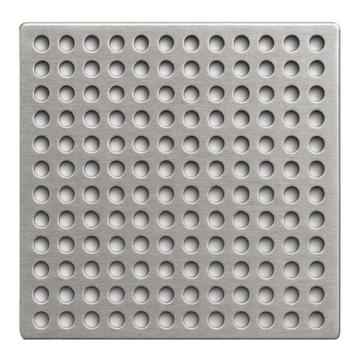 아띠꼴로 욕실 머리카락 거름망 화장실 배수구 덮개 고급사각형, 실버
