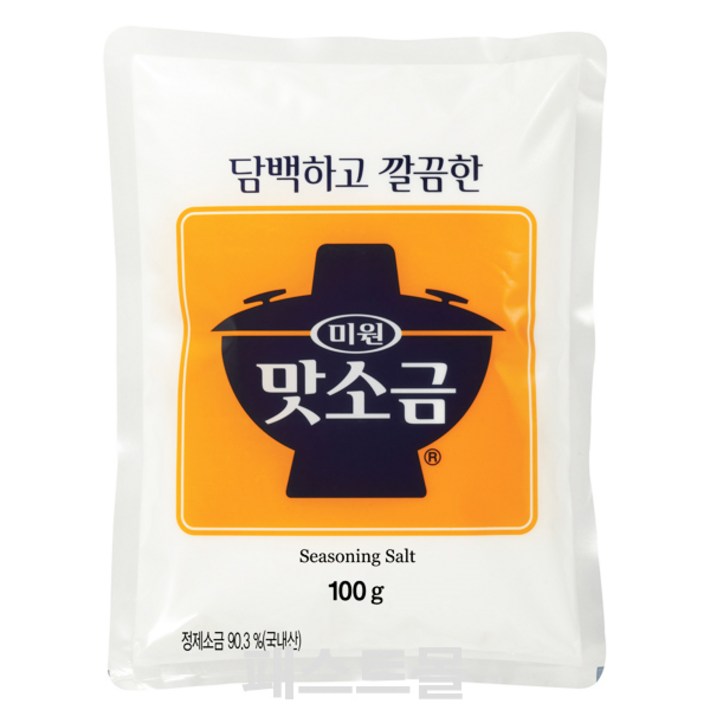 대상 미원 맛소금 100g, 500g, 1개