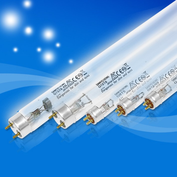 uga123 산쿄자외선램프 자외선살균램프 살균램프 4W 6W 8W 10W 15W 20W 30W 40W, 1개