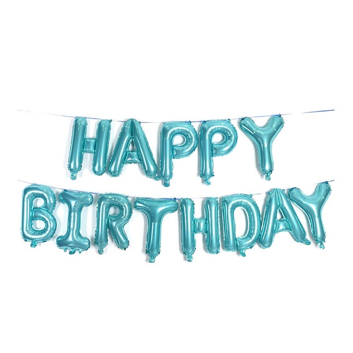 파티팡 은박 풍선세트 HAPPY BIRTHDAY