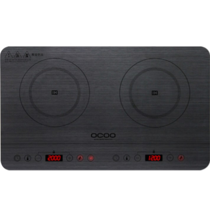 오쿠 프리미엄 IH 인덕션 2구, OCCIH2500H, 일반형 오쿠 프리미엄 IH 인덕션 2구, OCCIH2500H, 일반형