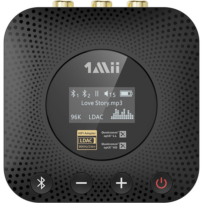 원미 OLED 하이파이 DAC 블루투스 리시버, B06HD