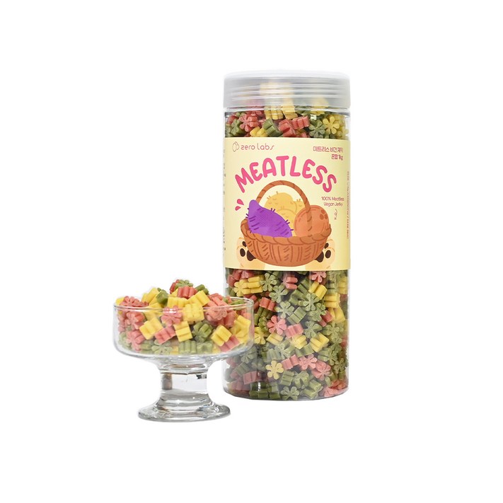 제로랩스 미트리스 져키 강아지 간식, 혼합맛고구마당근클로렐라, 1kg, 1개 제로랩스 미트리스 져키 강아지 간식, 혼합맛고구마당근클로렐라, 1kg, 1개