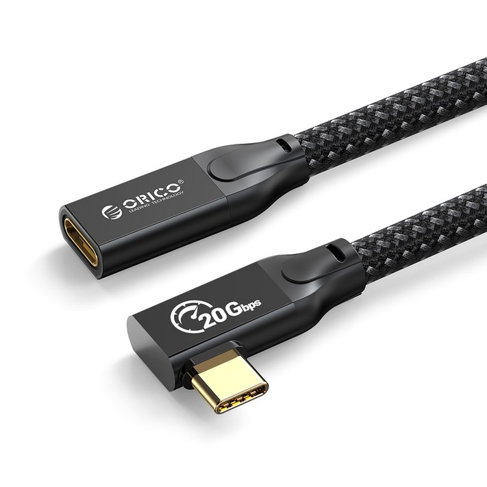 오리코 TypeC 연장 케이블 USB3.2 Gen2x2 20Gbps CLY32 오리코 TypeC 연장 케이블 USB3.2 Gen2x2 20Gbps CLY32