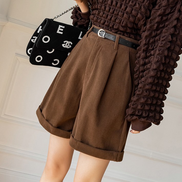 어썸풀 여성용 블랜드 코듀로이 반바지