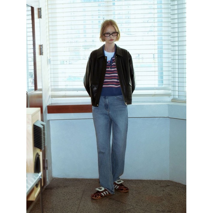 주크 워시드 스트레이트 데님팬츠Z243PSA401 121513