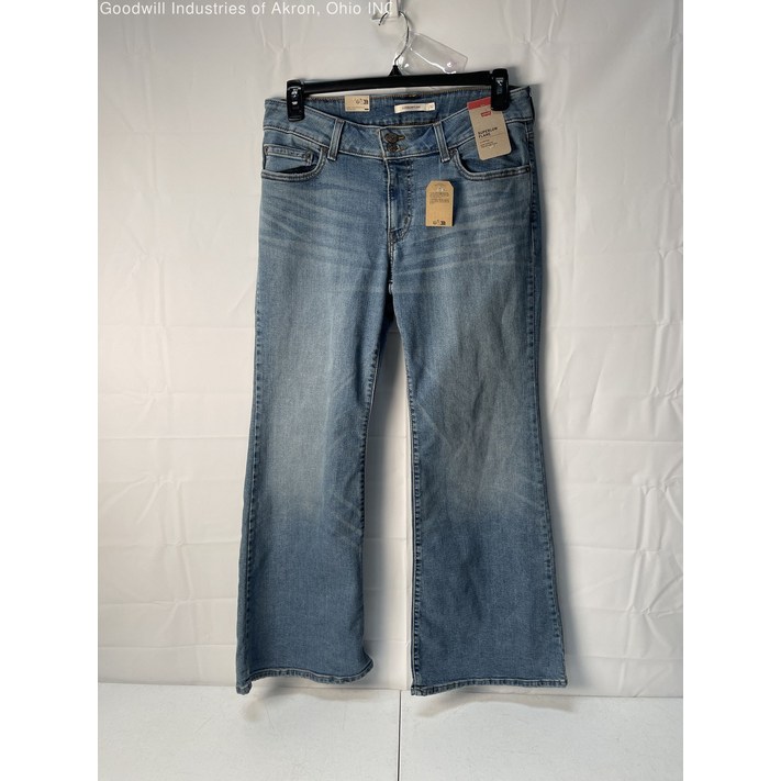 리바이스 남성 블루 슈퍼플로우 플레어 청바지 사이즈 32X32 5170966