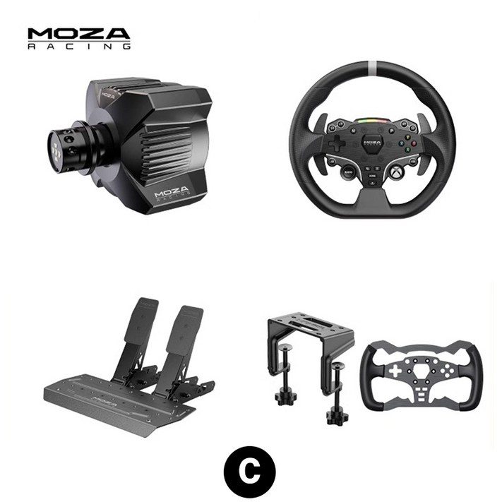 CTK MOZA R3 게이밍 레이싱 시뮬레이터 조이스틱 올인원 풀 패키지 자동차 운전연습기