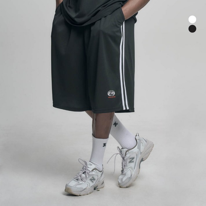 토런스 빅사이즈 와이드 매쉬 퓨어 컴포트 버뮤다 팬츠  2Color