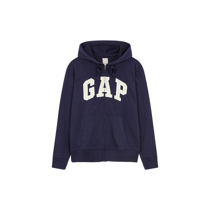 갭 GAP Adults 남성 아치 로고 패치 후드 집업네이비 5113127002 갭 GAP Adults 남성 아치 로고 패치 후드 집업네이비 5113127002
