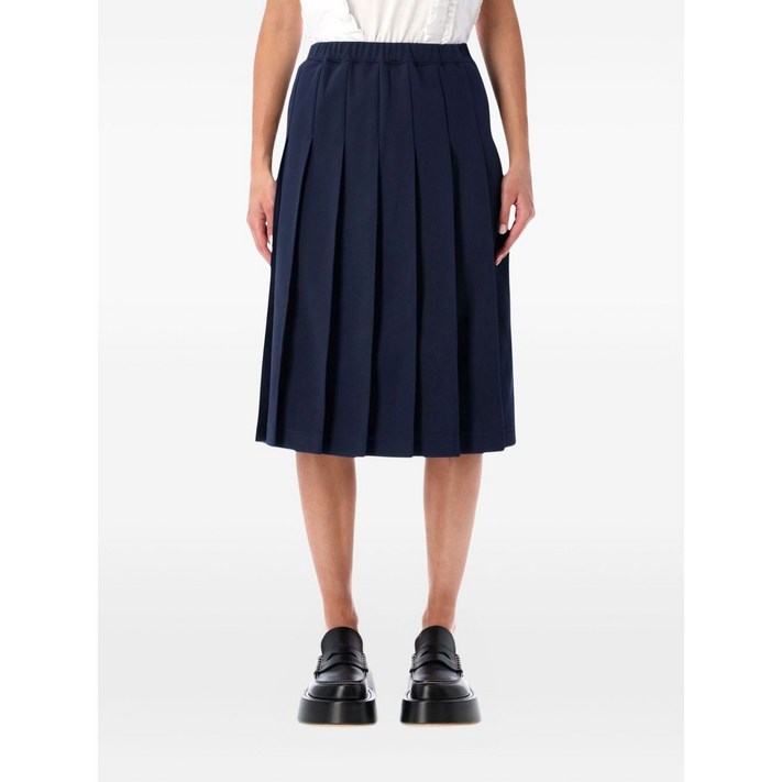 꼼데가르송걸 플리츠 스커트