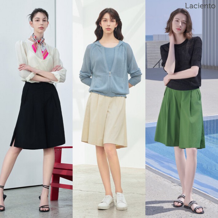 라씨엔토 24 SUMMER 나일론 블렌디드 버뮤다 팬츠 1종