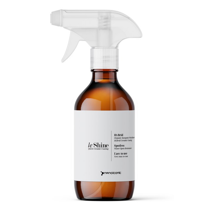 나노아이코닉 르샤인 유성 스프레이 뿌리는유리막코팅제 유리막코팅관리제 뿌리막, 1개, 300ml