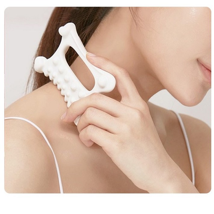 코믈리 휴대용 세라믹 괄사 마사지기