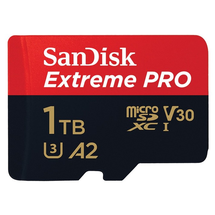 샌디스크 익스트림 프로 마이크로 SD 카드, 1TB