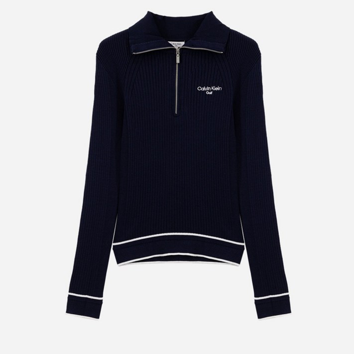 캘빈클라인골프 여성 하프집업 니트스웨터 CA2SW240511