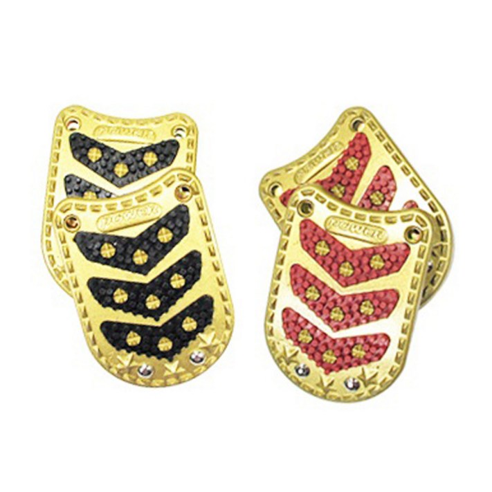 차량용 페달커버 논슬립 페달 2구페달 클리치 브레이크페달, 1, 검정