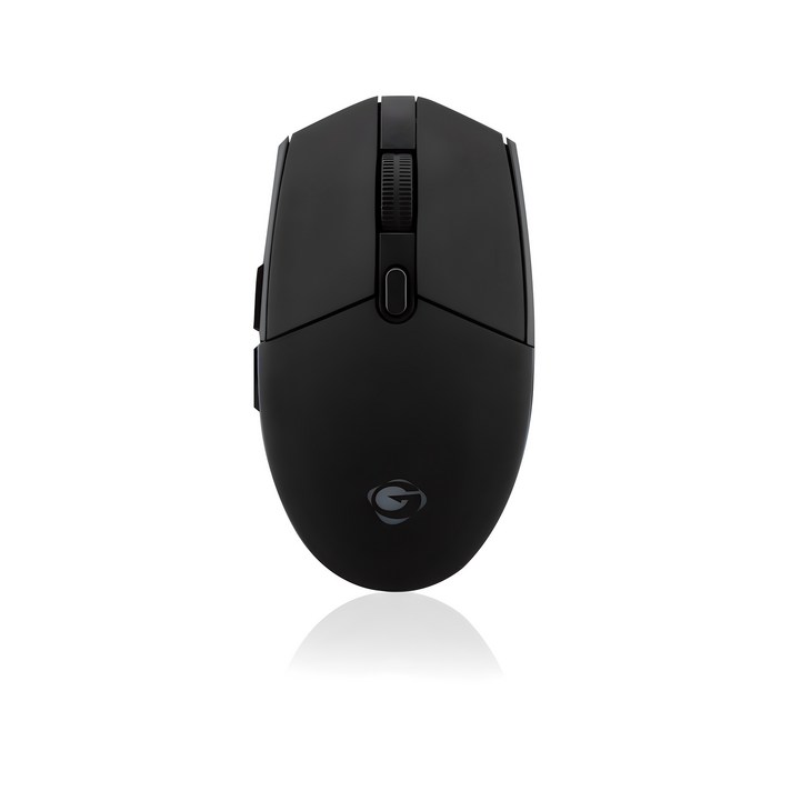 지클릭커 저소음 게이밍 마우스 GMM250, GMM250 Noiseless, 블랙