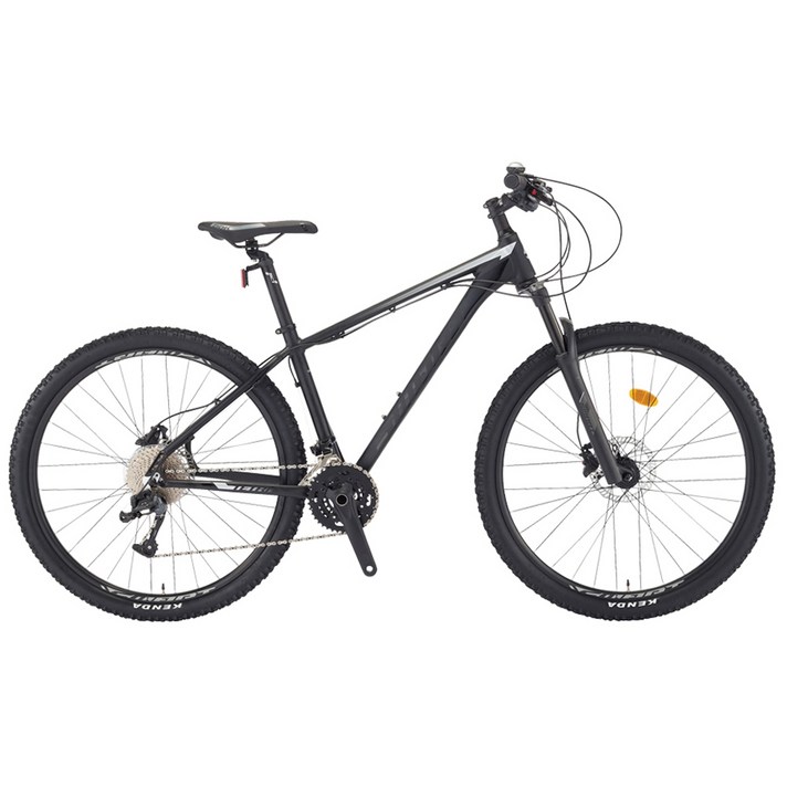 스마트 24년형 27.5 테트라 7XX 33단 MTB 자전거 LTWOO A9, 블랙 무광, 160cm, 1개