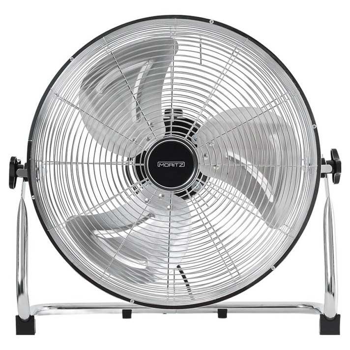 모리츠 대형 메탈 플로어팬 캠핑 선풍기 40cm MOF5S16MF, MOF5S16MF, 실버