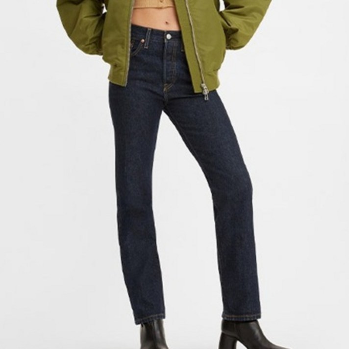 리바이스 여성용 501R 딥 브레스 진 125010384