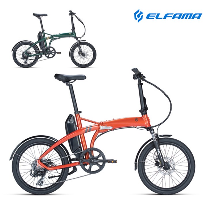 엘파마 스키드 FS 14Ah 접이식 전기자전거