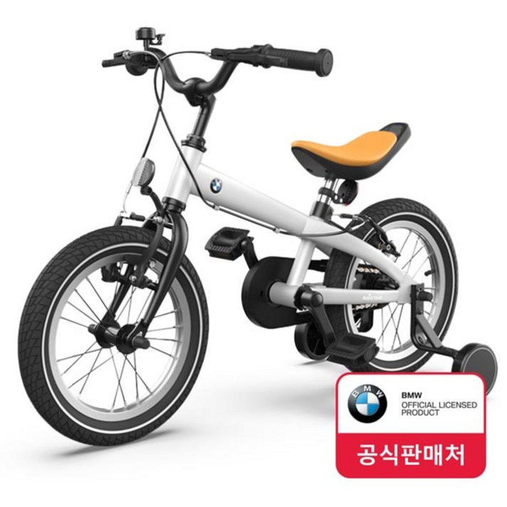 BMW 키즈 세발 자전거 16인치 화이트 BMW 어린이 자전거