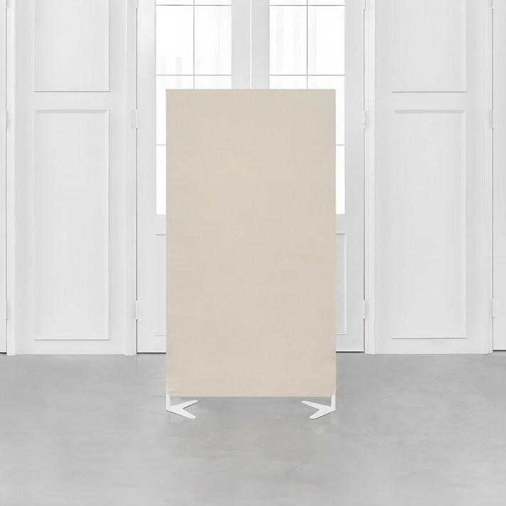 까사마루 이브 스탠드형 가림막 파티션 800 x 1500 mm, 오트밀 까사마루 이브 스탠드형 가림막 파티션 800 x 1500 mm, 오트밀