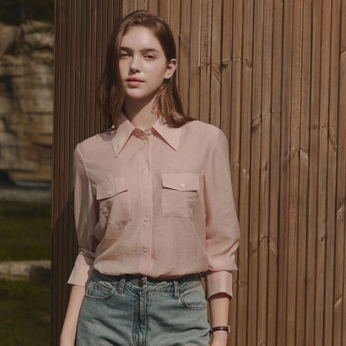 잇미샤 25 FW 클래식 셔츠 블라우스 ITP9ZBL500 662526