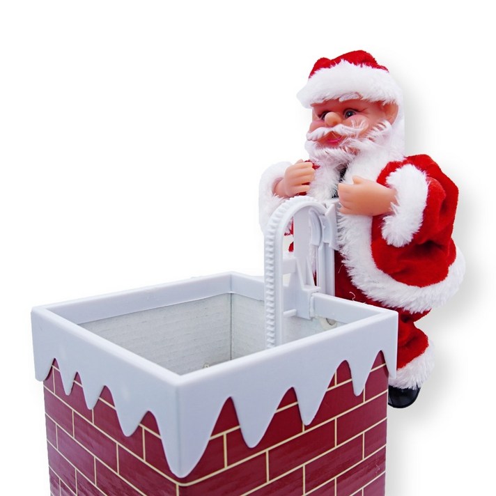 크리스마스 줄타는 산타 인형 움직이는 산타클로스 장난감  춤추는 인형 선물