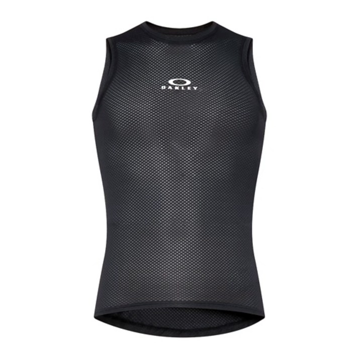 OAKLEY ENDURANCE BASE LAYER SLEVELESS BLACKOUT FOA40547702E 오클리 엔듀어런스 베이스 레이어 블랙 사이클 민소매상의