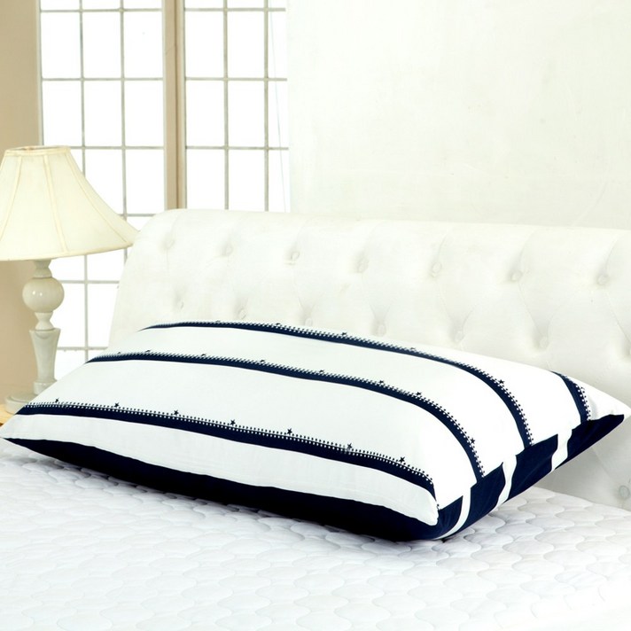 네모라인 국내생산 스마일 등받이 침대 헤드 등 쿠션 커버 솜 별도