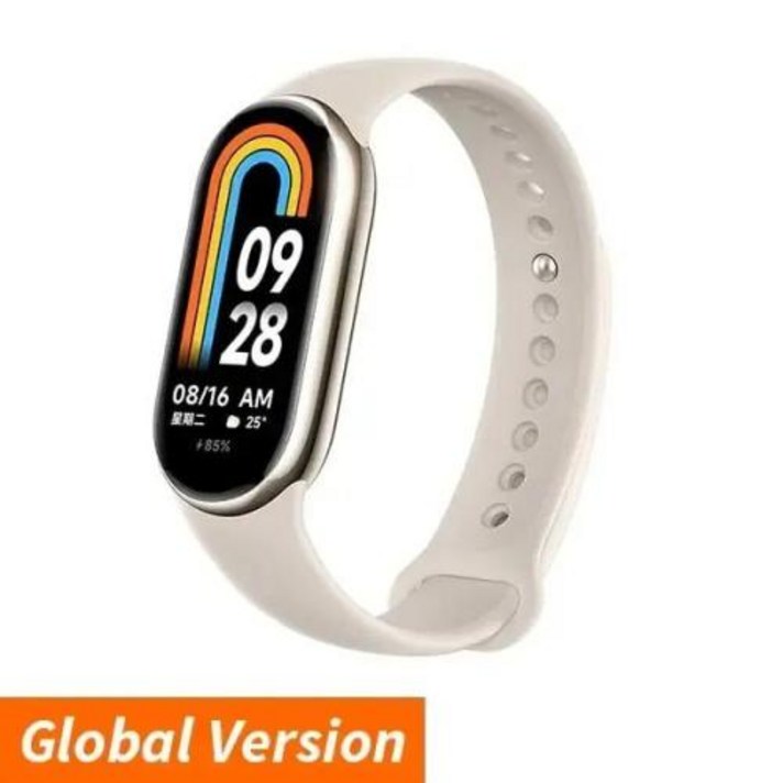 혈액 샤오미 Band 8 ATM AMOLED 산소 심박수, 디스플레이, 스마트 블루투스 피