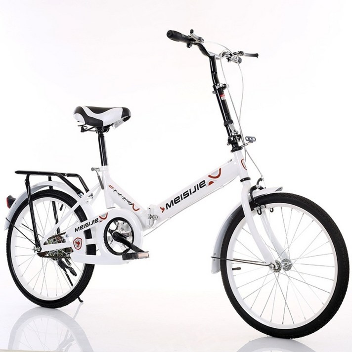 어린이, 초 중학생, 성인, 남성 및 여성을 위한 20인치 접이식 자전거를