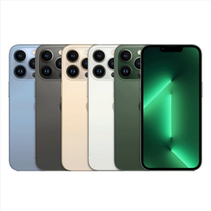 애플 아이폰 13 프로 128GB 256GB 공기계 중고폰 자급제폰 리퍼폰 A2638, 256GB, 알파인 그린