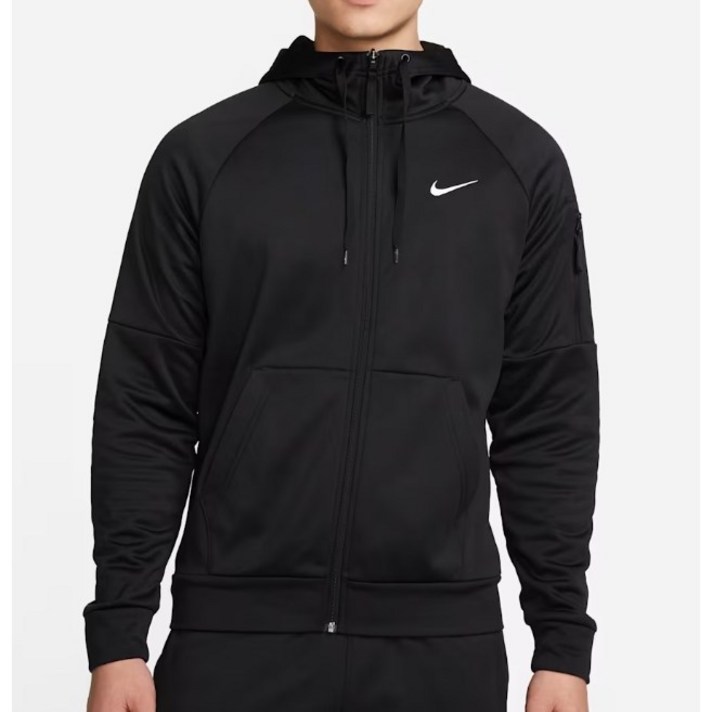 리얼코드 나이키 써마 핏 피트니스 풀집 후드 패딩 이너웨어 스포츠 헬스