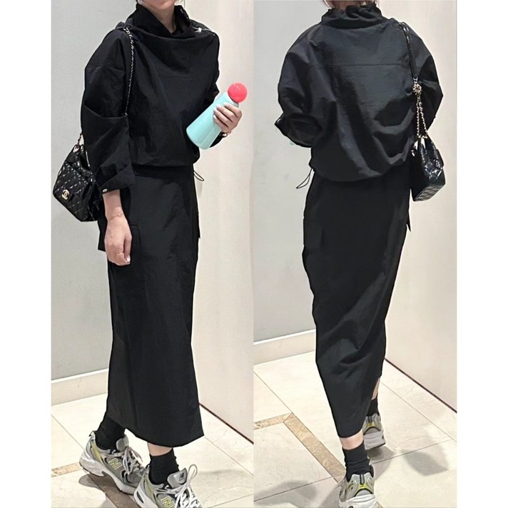 레이디라라 질샌 아노락 스커트 레이디라라 질샌 아노락 스커트