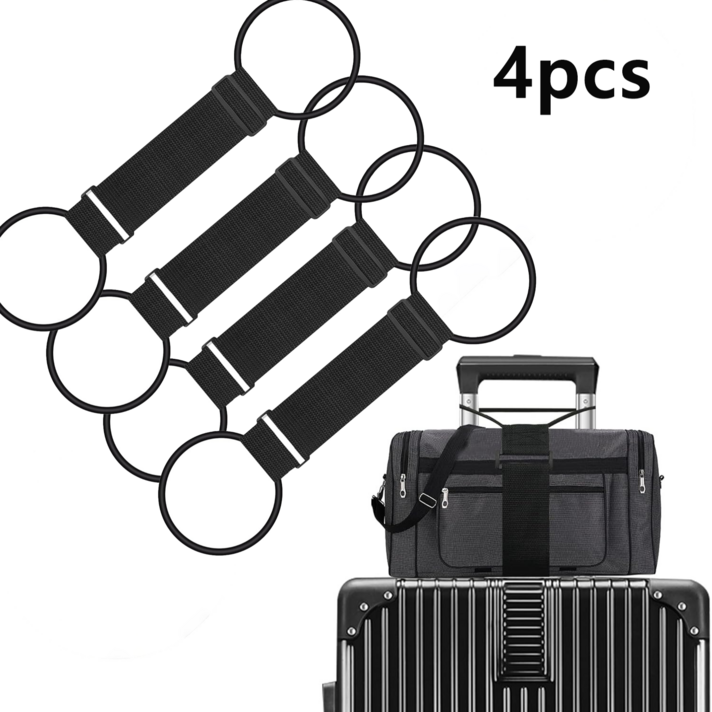 4개 세트 신축성 있는 다목적 러기지 스트랩