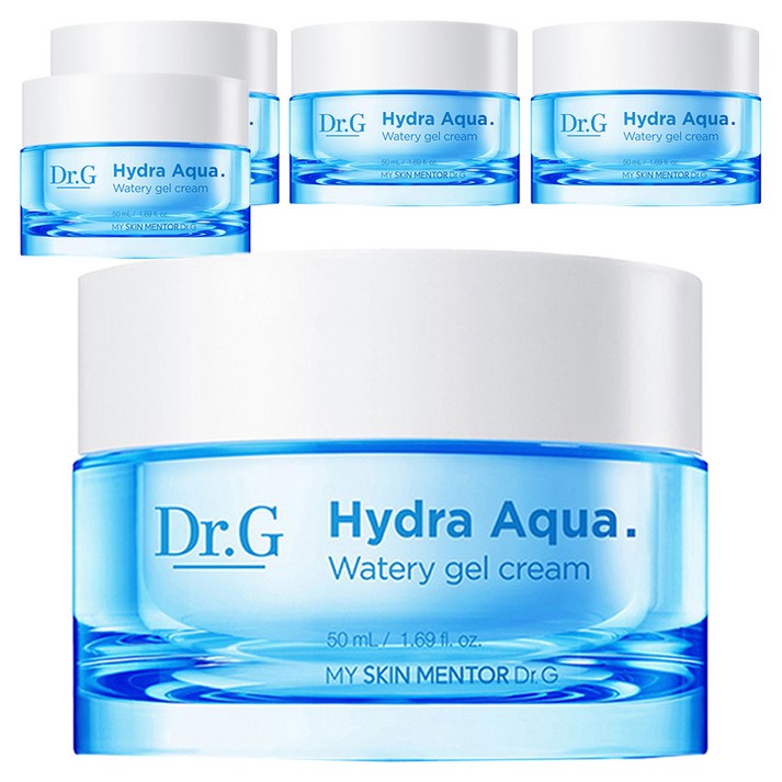 닥터지 하이드라 아쿠아 워터리 젤 크림, 50ml, 5개