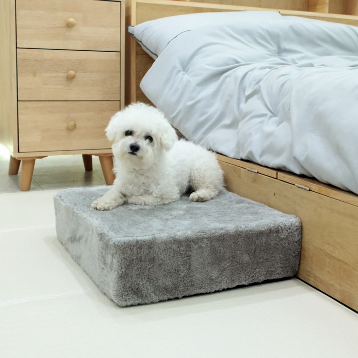 딩동펫 반려동물 보들 극세사 스펀지 계단