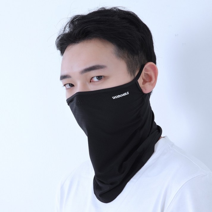 에이빅 스포츠 UV 자외선차단 쿨 마스크 얼굴 햇빛 가리개, 블랙, 1개 에이빅 스포츠 UV 자외선차단 쿨 마스크 얼굴 햇빛 가리개, 블랙, 1개